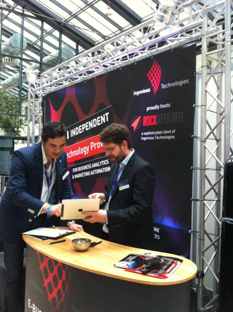 Ingenious Technologies Stand at the Performance Marketing Insights 2015 in Berlin